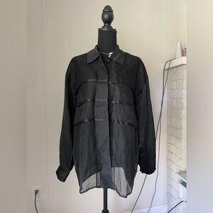 Elegant Black Women's Blouse